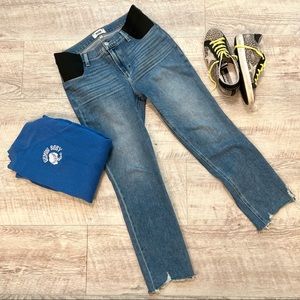 Paige Cindy Elastic Inset Maternity Jeans | Sz 29 | Below the Bump